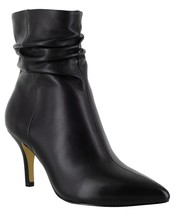 Bella Vita Women Pointed Toe Ankle Booties Danielle Size US 7M Black Leather - £30.36 GBP