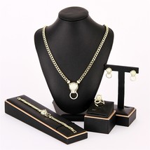 hot selling accessories wedding jewelry set for women Leopard Animal pattern jew - £42.57 GBP