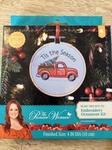 Pioneer Woman Embroidery Ornament Kit Christmas Truck With Tree Tis The ... - £13.95 GBP
