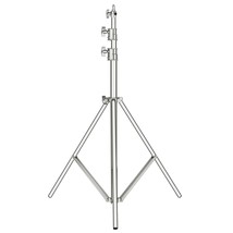 NEEWER 118&quot;/3m Stainless Steel Light Stand, Spring Cushioned Heavy Duty Photogra - £99.91 GBP