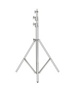 NEEWER 118&quot;/3m Stainless Steel Light Stand, Spring Cushioned Heavy Duty ... - £94.94 GBP