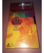 TDK 6 hours T-120 Superior Quality Blank VHS Tape NEW! - $11.88