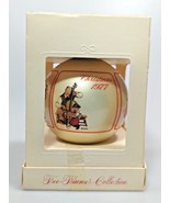 Vintage 1977 Hallmark Ornament Norman Rockwell Glass Ball NEW IN BOX - £59.01 GBP