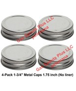 4-Pack 1-3/4&quot; Steel Cap Replacement Gallon Oil Can Gas Eagle 1.75 inch M... - $87.67 MXN