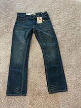 BNWT Levi&#39;s 513 Slim Straight boys jeans, Size 12 Reg, W26&quot; X L26&quot;, 100% cotton - £15.69 GBP