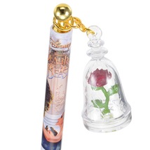 Disney Store Japan Beauty and the Beast Enchanted Rose Charm Pen - £47.25 GBP