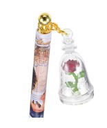 Disney Store Japan Beauty and the Beast Enchanted Rose Charm Pen - $1,141.99 MXN