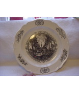 Wedgwood-Williamsburg Restoration-1953-10&quot; plate-The Capitol - £19.11 GBP