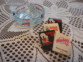 Reno NV-Harold&#39;s Club Casino-Ashtray-Matchbooks-Bourbon Street-1980&#39;s - £10.16 GBP