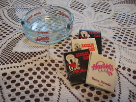Reno NV-Harold&#39;s Club Casino-Ashtray-Matchbooks-Bourbon Street-1980&#39;s - $240.34 MXN