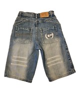 Phat Farm Baggy Jorts Jean Shorts Boys 14/27 Embroidered Logo 10-Pkt Vin... - $41.90 CAD