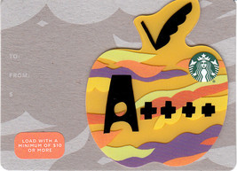 Starbucks 2018 Teacher A++++ Mini Collectible Gift Card New No Value - £1.59 GBP