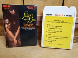 Like New 8-Track LIVING RASS  Songs Made Famous By Aretha Franklin RCA Stereo 8 - £14.78 GBP