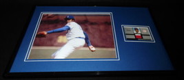 Fergie Jenkins Framed 11x17 2 Color Game Used Pants &amp; Photo Display Cubs - $69.29