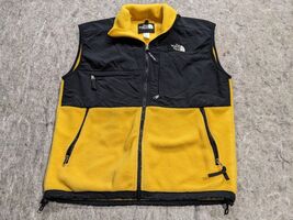 VINTAGE 90' NORTH FACE YELLOW FLEECE DENALI VEST SZ MEN'S MEDIUM - $71.99