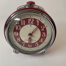 Pottery Barn Kids - Alarm Clock - Big Ben Retro Style - Red - £22.08 GBP