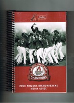 2008 Arizona Diamondbacks Media Guide MLB Baseball Upton Dunn Reynolds Drew - £27.22 GBP
