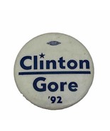 1992 BILL CLINTON AL GORE PRESIDENT campaign pin pinback button politica... - $6.00