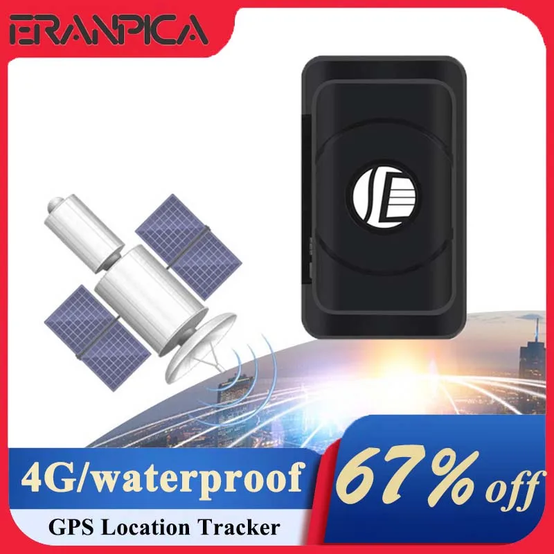 Eranpica Anti Theft Real Time Mini GPS Tracker For Vehicle Long Distances - $64.44+