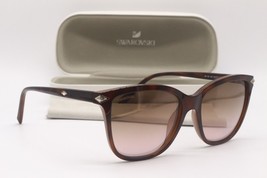 NEW SWAROVSKI SK 192 52F HAVANA GOLD GRADIENT AUTHENTIC FRAMES SUNGLASSE... - £130.79 GBP