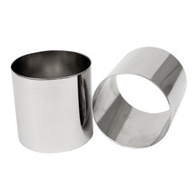 Appetito Stainless Steel Round Food Ring (75x75mm) - £14.73 GBP