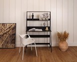 Ladder Desk For Small Spaces With Shelf Storage, And Computer Desk, Mode... - $277.99