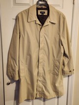 Lands End Khaki Trench Coat - Women’s Size L - $29.69