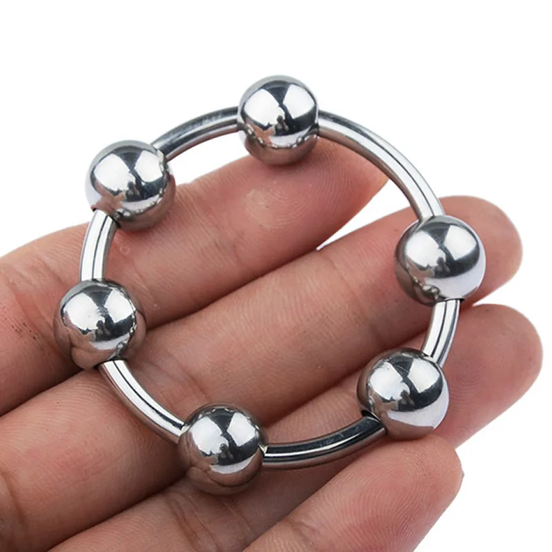 6 sizes metal a ring a toys for men male delay a stainless steel a ring thumb200