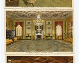 3 Waldorf Astoria Postcards Salon French Suite Basildon Room Norse Grill - $23.76