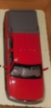 Welly 02 Chevy Avalanche 1/24 Scale Truck Red w/Opening Doors & Tail Mint No Box - $10.00