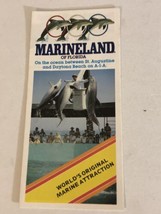 Vintage Marine land Travel Brochure Daytona Beach Florida BR11 - £6.99 GBP