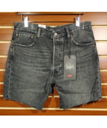 NEW Men&#39;s Levi&#39;s Premium 501 &#39;93 Jean Shorts 7&quot; In Black Denim 34  $59.50 - $36.62