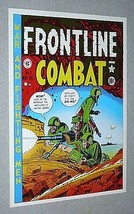 Original 1970&#39;s EC Comics Frontline Combat 3 United States Army cover art poster - £15.02 GBP