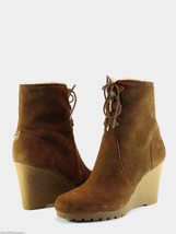 Michael Kors Rory Suede Wedge Boots Women&#39;s 11 NEW IN BOX - £82.18 GBP