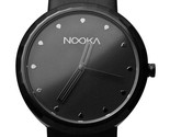 Nooka Noir Unisexe Nuit 360 Degré Rotatif Étui Qualité de Luxe Poignet M... - $171.90