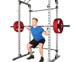 Squat Rack Power Cage With | Optional Lat Pulldown &amp; Leg Holdown Attachm... - £309.70 GBP