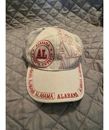 Alabama Trucker Baseball Cap Unisex One Size Gray Red Adjustable Mesh Back - $10.00