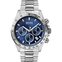 Hugo Boss Hero HB1513755 Sport Lux blaues Zifferblatt mit Edelstahlarmband - £100.11 GBP