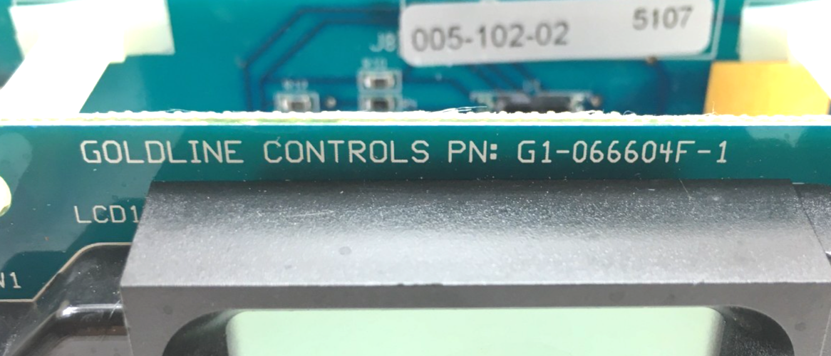 HAYWARD G1-066007D-1 Pool/Spa Control Board G1-066604F-1 005-102-02 used #P718A Item image 6