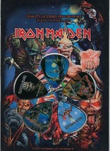 Iron Maiden&#39; Later Ans&#39; Ensemble De 5 Guitare Médiators/Médiators ~ sous... - £10.19 GBP
