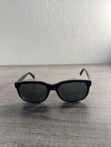 Warby Parker Sunglasses Paley 100 Black Square Full Rim FRAMES ONLY 50-1... - $16.89