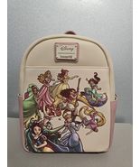 Disney Loungefly Princess Sketch Cinderella Aurora Moana Belle Mini Back... - $112.53 CAD