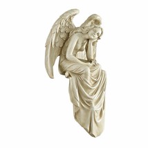 Resting Angel Garden Statue Outdoor Sitting Daydreaming Figurine Patio D... - £118.77 GBP