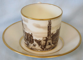 Lenox Historical Minga Pope Patchin Cup &amp; Saucer 1933 Battle Monument Ba... - £28.07 GBP