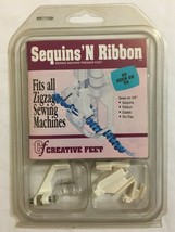  Sequins 'N Ribbon Sewing Machine Presser Foot Creative Feet Item # SR-94 NIP - $19.99