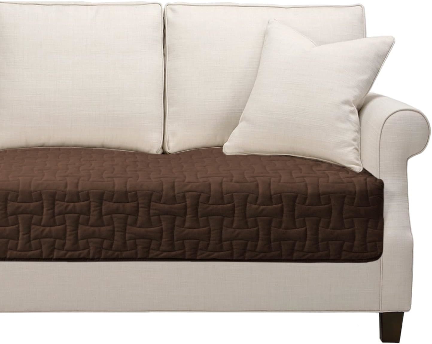 Velvet Sectional Couch Covers, Waterproof Sofa Seat Covers For 3, 1 Piece - $41.99
