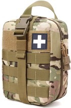 Military First Aid Pouch Bag Only For Camping Hiking Travel, 1000D Molle Ifak - £35.30 GBP