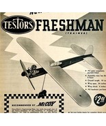 1949 Aviation Testors Freshman Airplane Model Trainer Advertisement McCoy 9 - $524.29 MXN