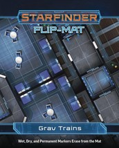 Paizo Publishing Starfinder RPG: Flip-Mat - Grav Trains - £16.34 GBP