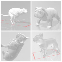 Pack of 4 Differents Models STL Model 3d File For 3d Printer Ready To Print - $4.90